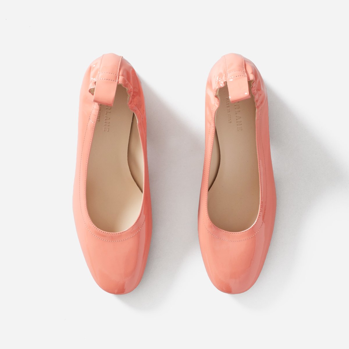 Everlane day heels in coral